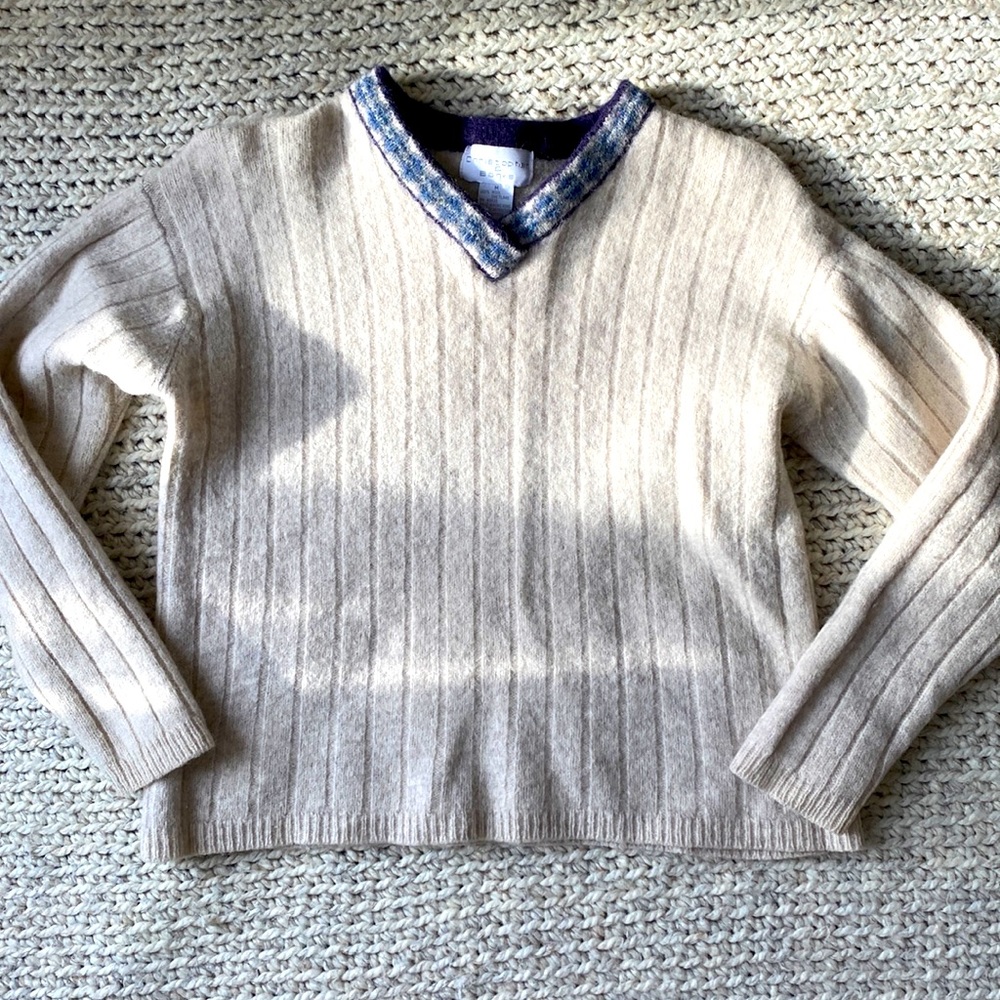 Christopher & Banks 100% Wool Sweater